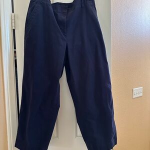 Talbots navy pants size 16
